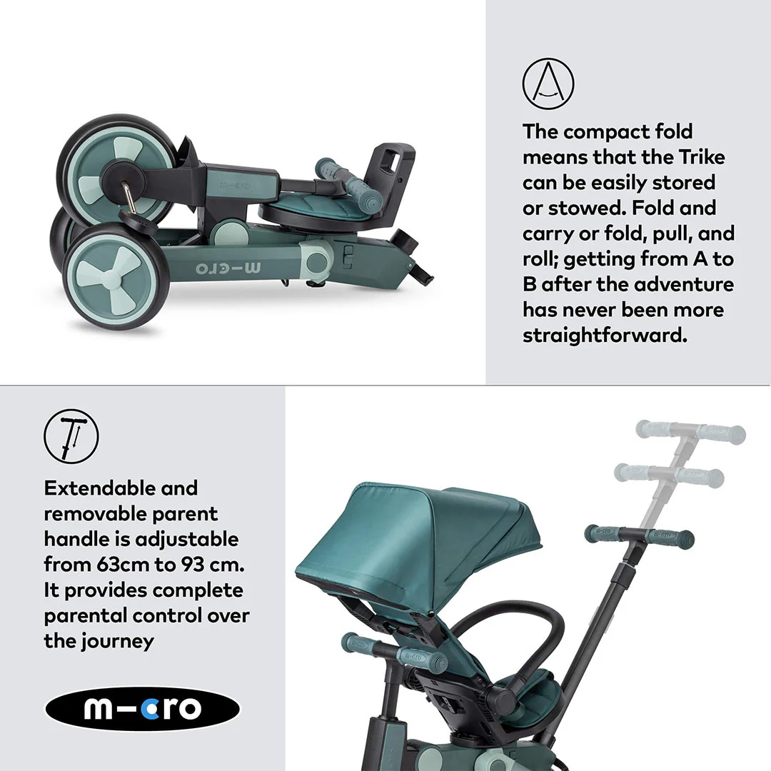 Micro Scooters Flexi Tricycle - Matcha - Image 5