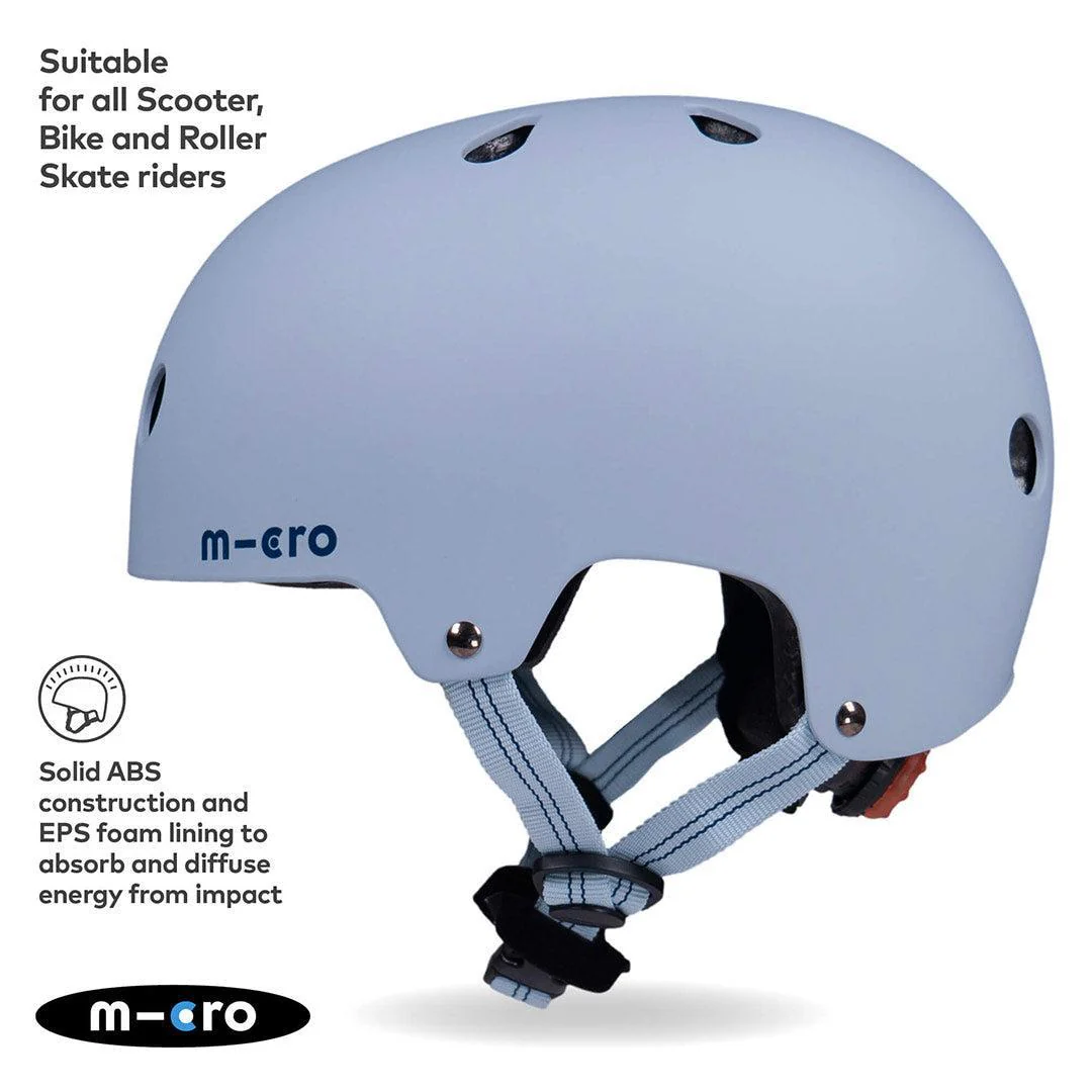 Micro Scooters Helmet - Soft Blue - Image 2