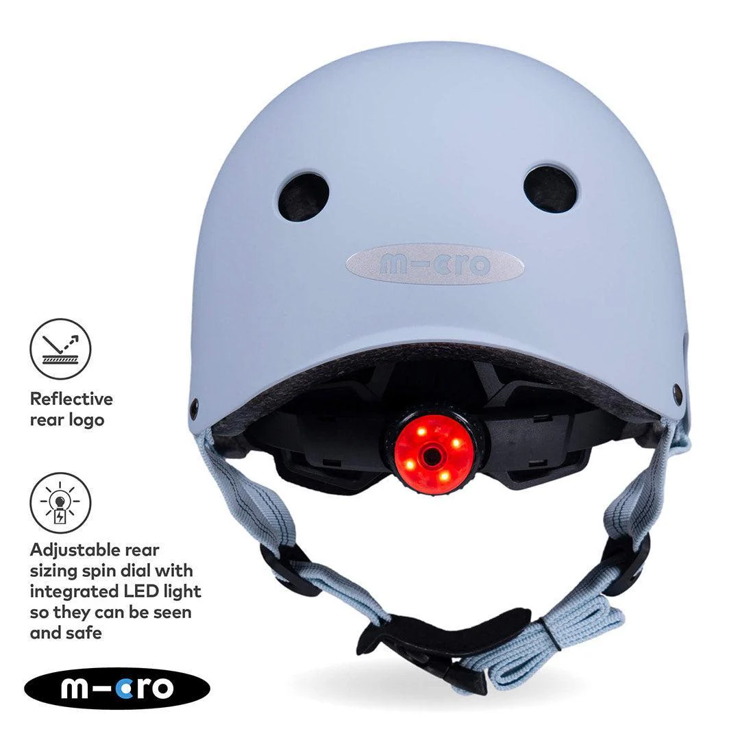 Micro Scooters Helmet - Soft Blue - Image 3
