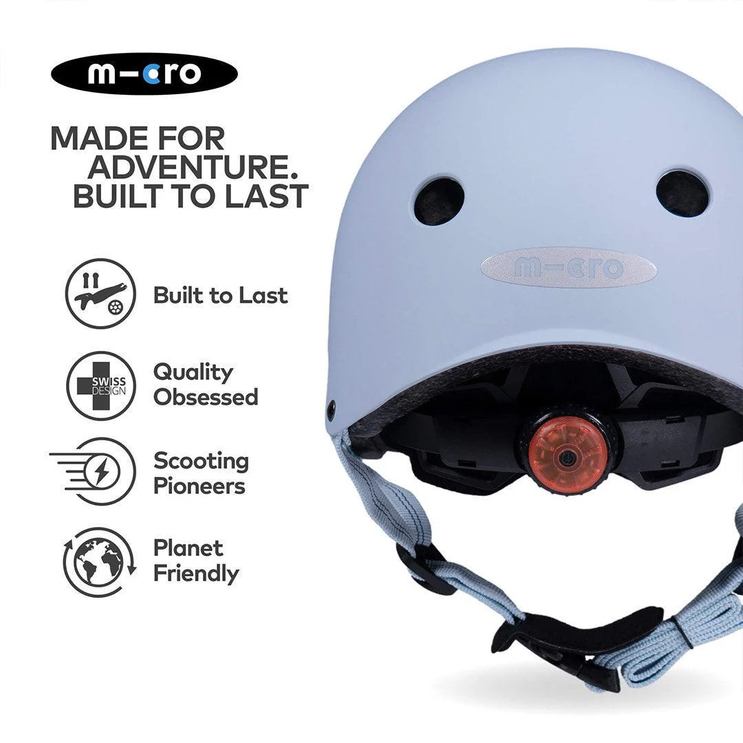 Micro Scooters Helmet - Soft Blue - Image 5