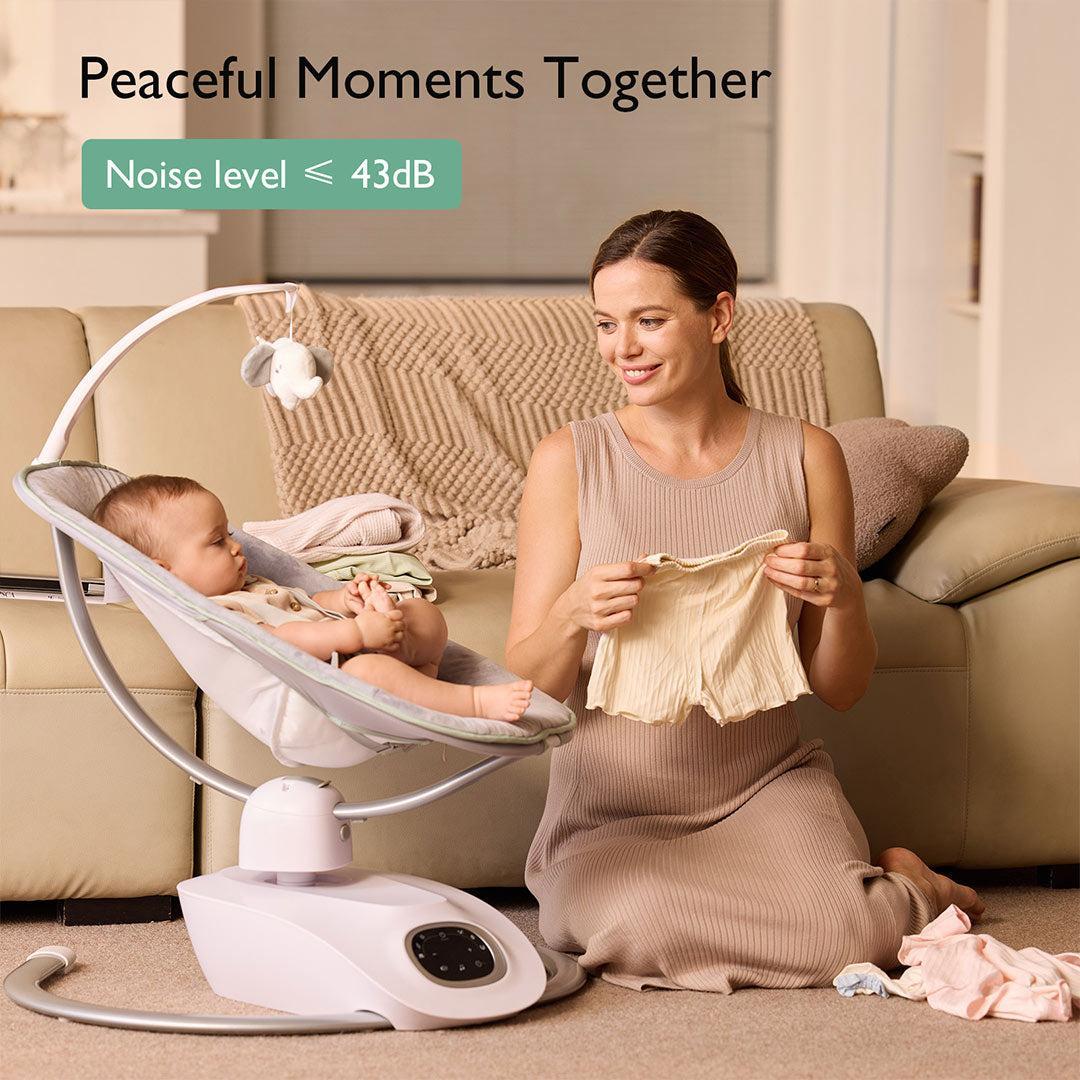 Momcozy 3D MotionElectric Baby Swing - Image 2