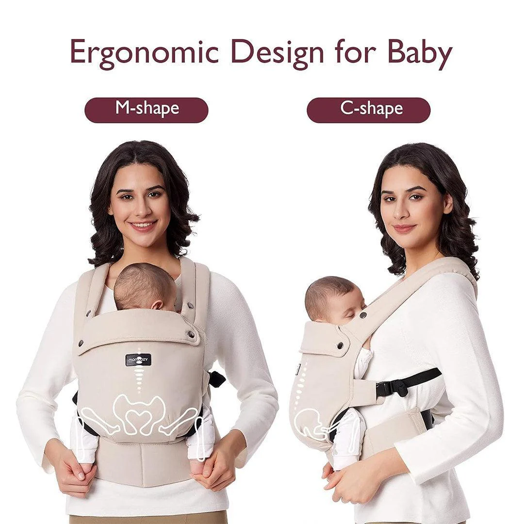 Momcozy Baby Carrier 3M+ - Cotton Black - Image 4