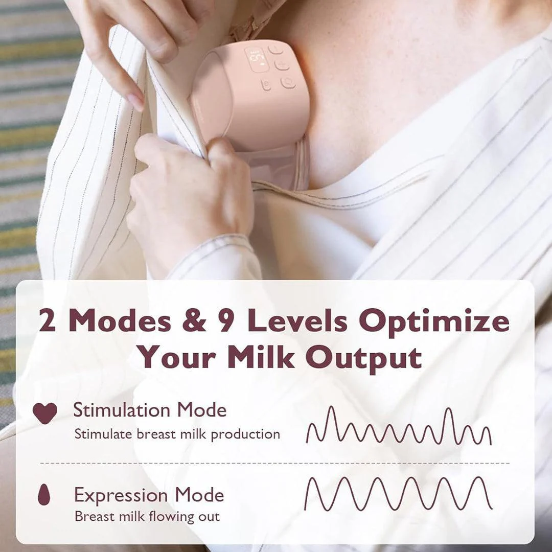 Momcozy S9 Pro Breast Pump - Pink - Image 3
