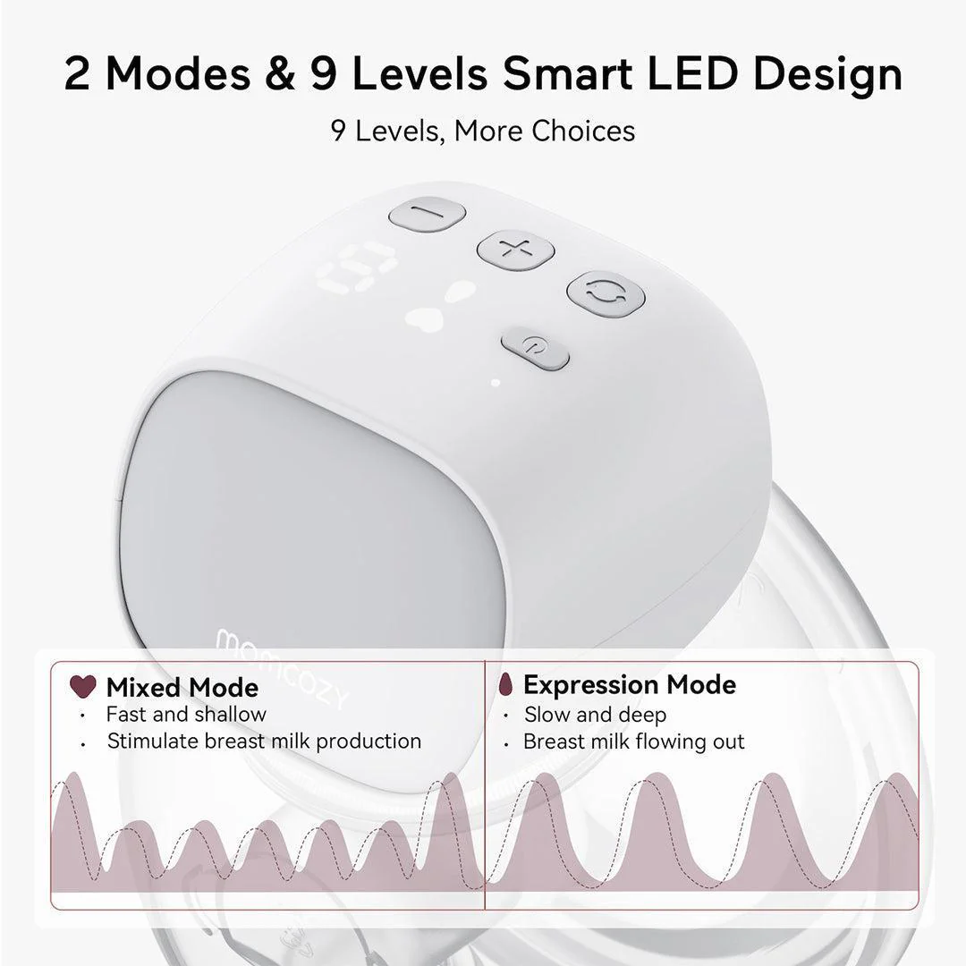 Momcozy S9 Pro Double Breast Pump - White - Image 3