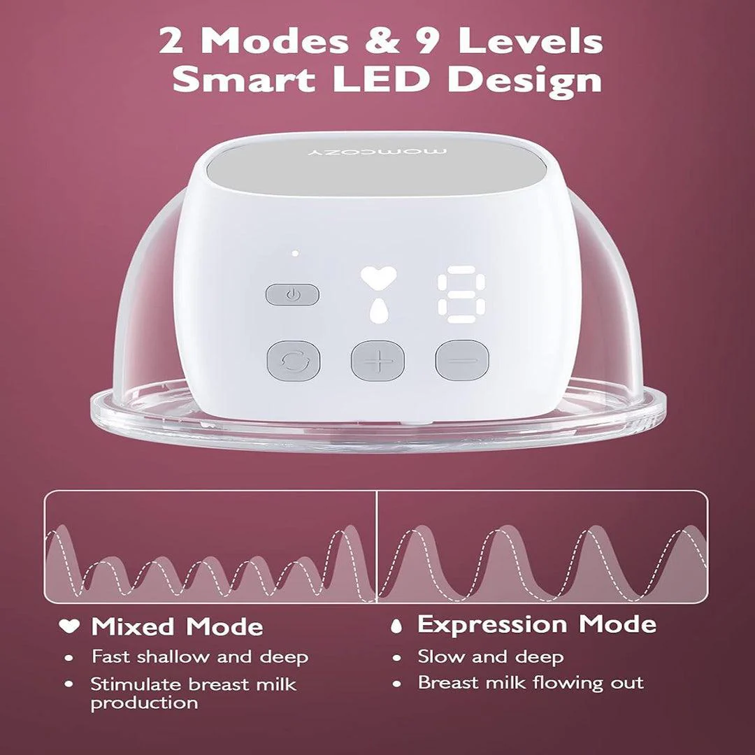 Momcozy S9 Pro Double Breast Pump - White - Image 4