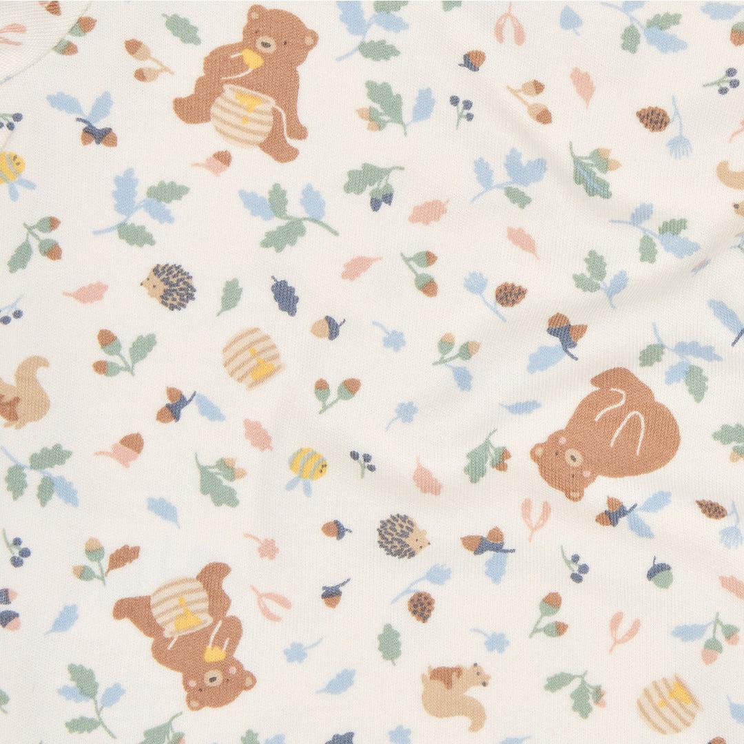 MORI Bear Print Pyjamas - Honey Bear Print - Image 5