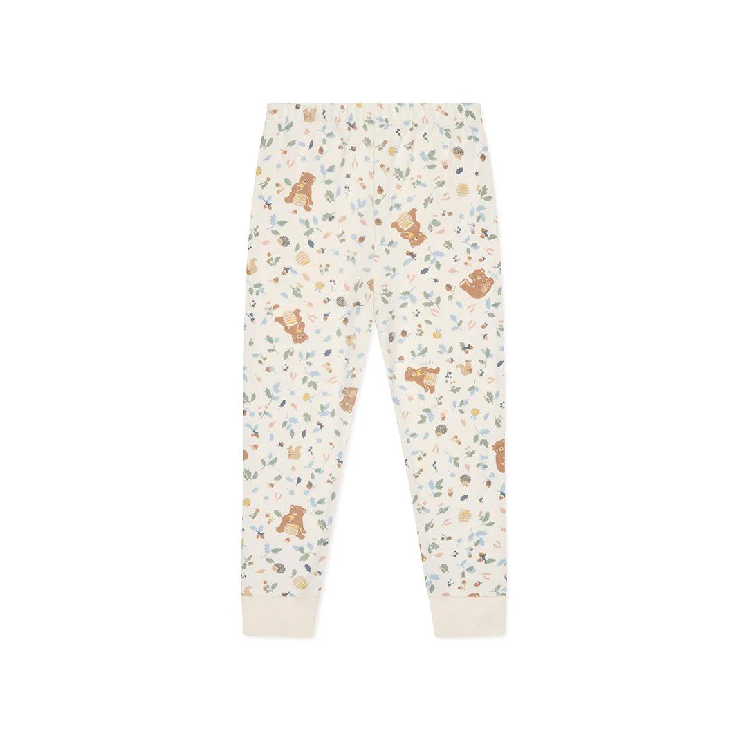 MORI Bear Print Pyjamas - Honey Bear Print - Image 9