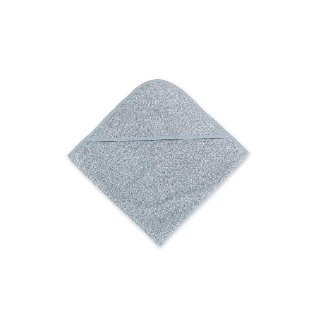 MORI Hooded Baby Bath Towel - Blue - Image 3
