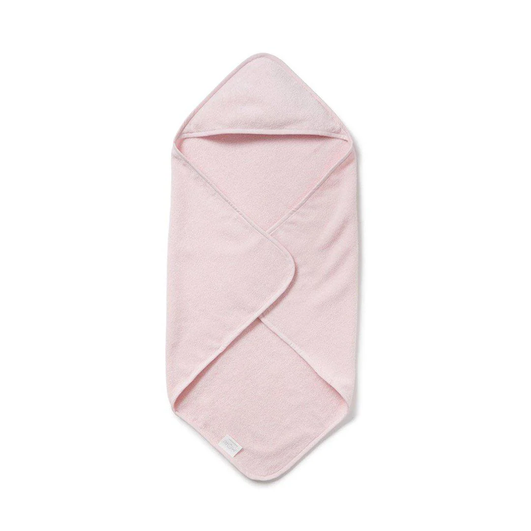 MORI Hooded Baby Bath Towel - Blush