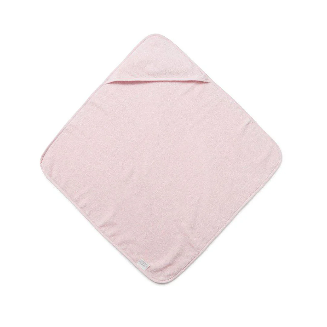MORI Hooded Baby Bath Towel - Blush - Image 2