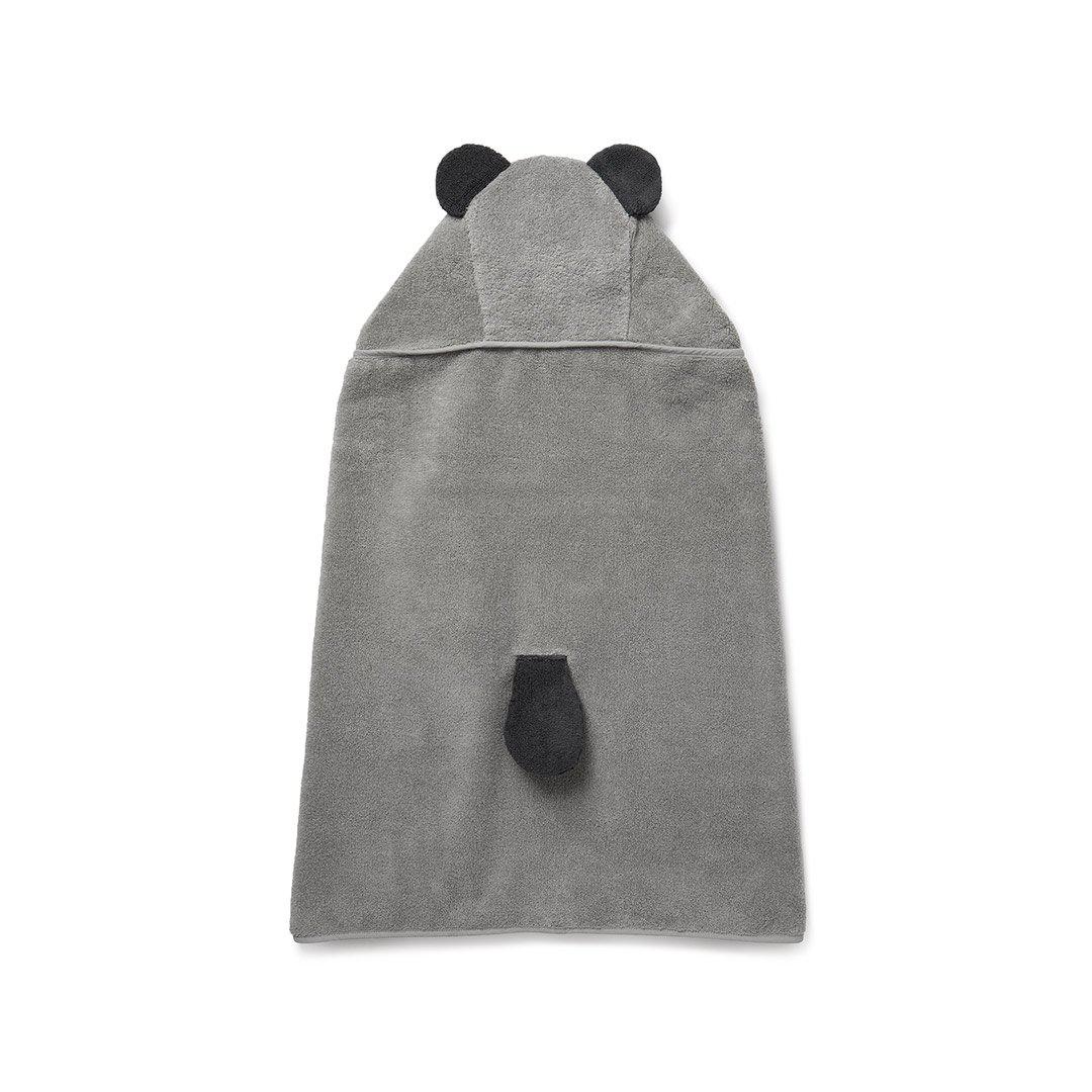 MORI Hooded Toddler Bath Towel - Panda - Image 2