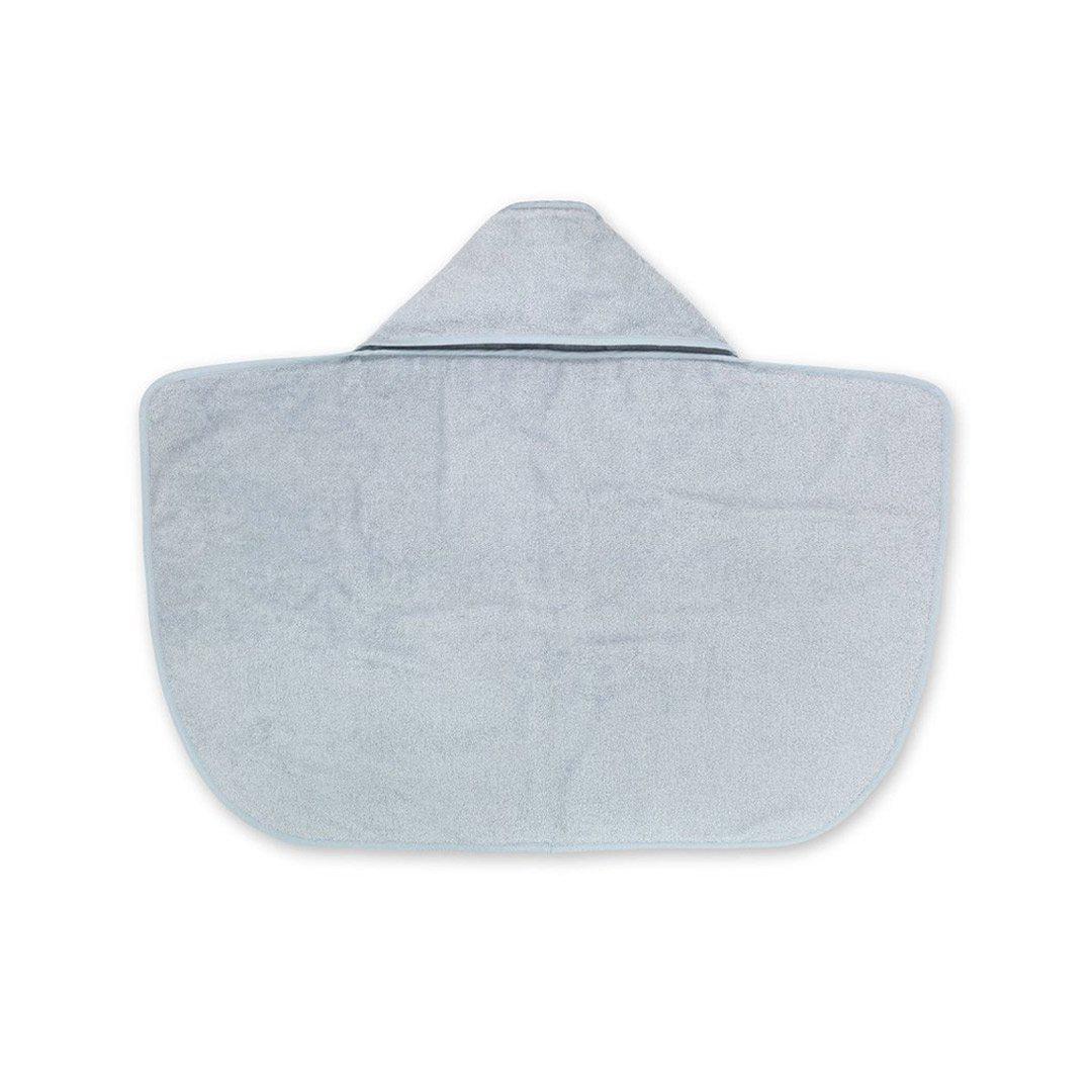 MORI Hooded Toddler Bath Towel - Blue - Image 2