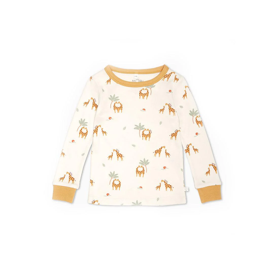 MORI Print Pyjamas - Giraffe - Image 5
