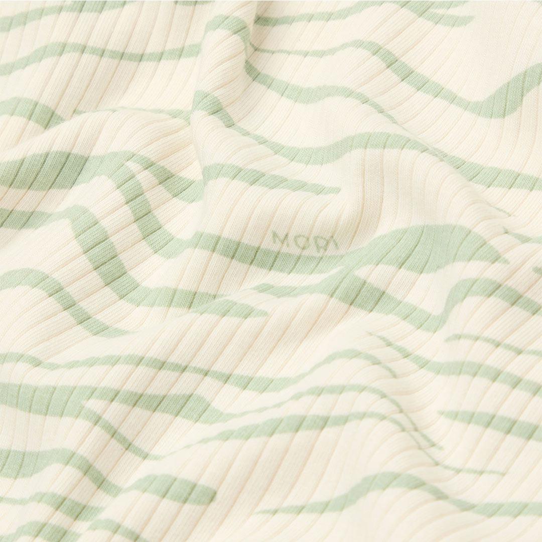 MORI Ribbed Zebra Stripe Pyjamas - Zebra - Image 2
