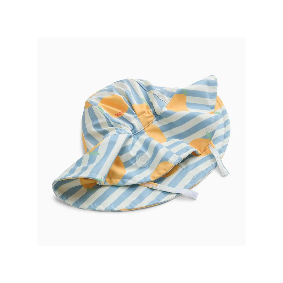 MORI Sunsafe Floppy Hat - Lemon & Blue - Image 3
