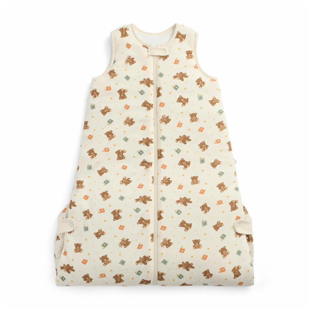 MORI Teddy Bear Front Opening Sleeping Bag 2.5 TOG - Teddy Bear Print - Image 4