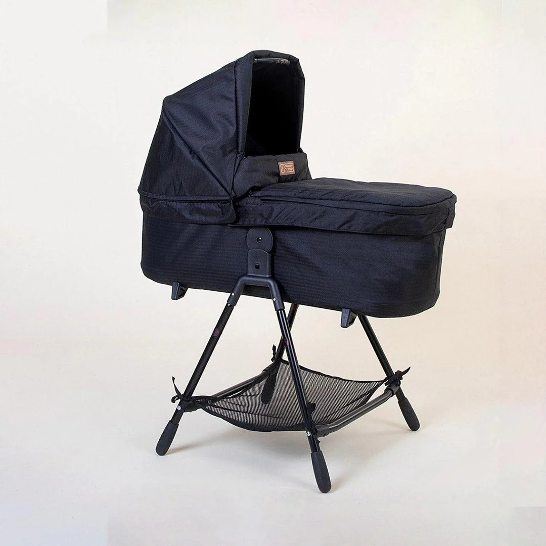Mountain Buggy Duet V4 Carrycot Plus Heritage Collection - Caviar - Image 2