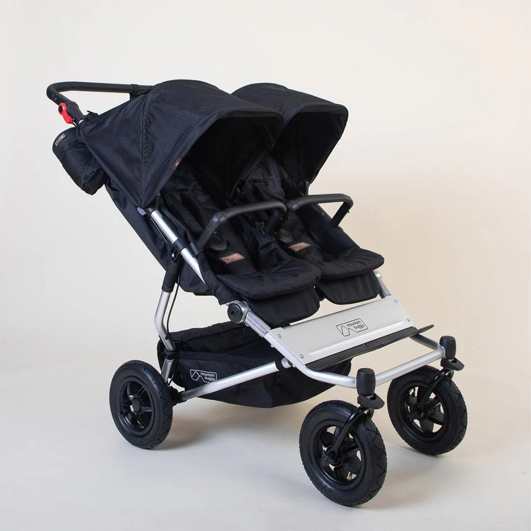 Mountain Buggy Duet V4 Pushchair Heritage Collection - Caviar