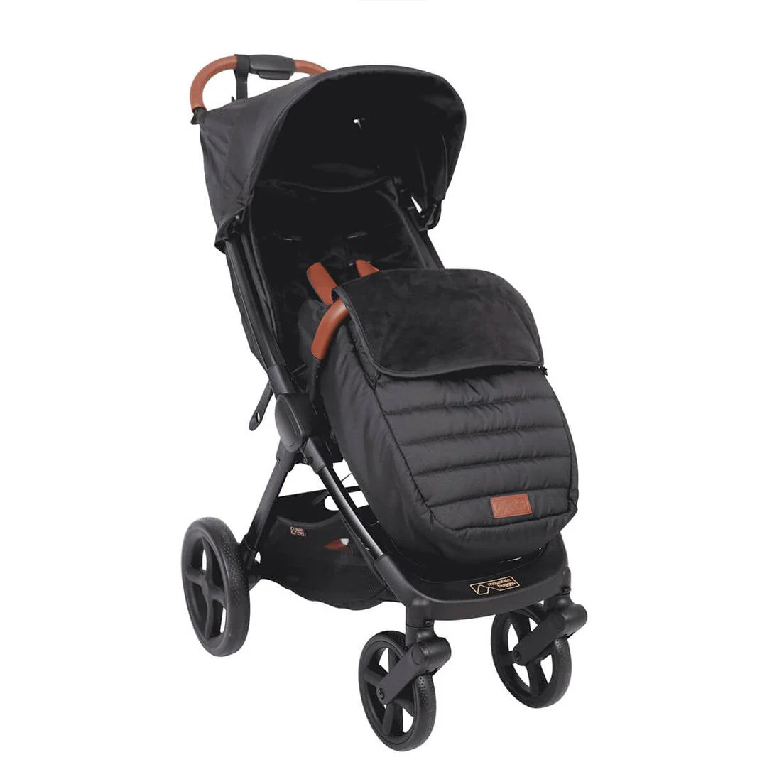 Mountain Buggy Nano Urban Footmuff + Accessory Pack - Black - Image 2