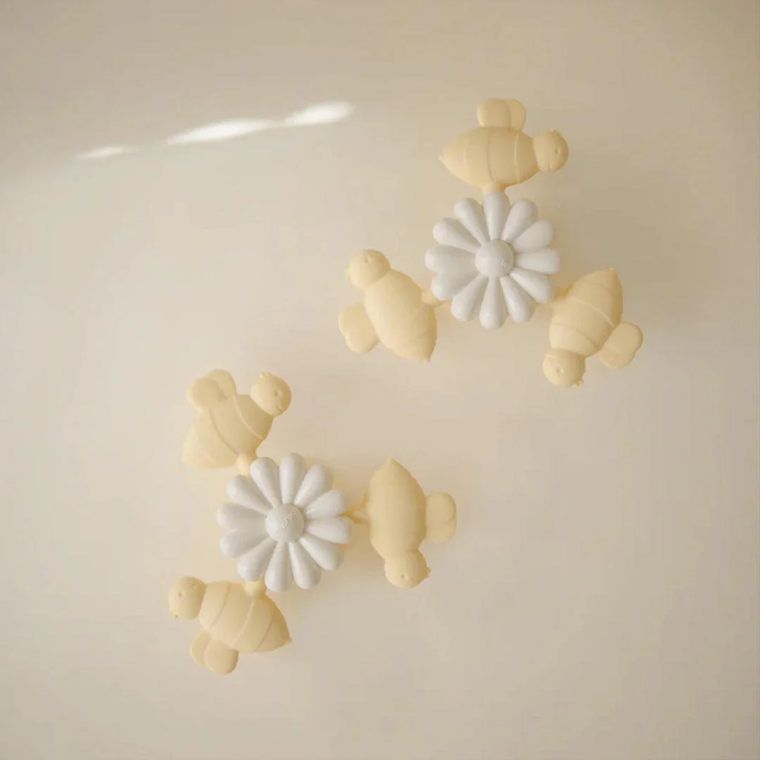 Mushie Bee Suction Spinner Toy - Buttercup - Image 7