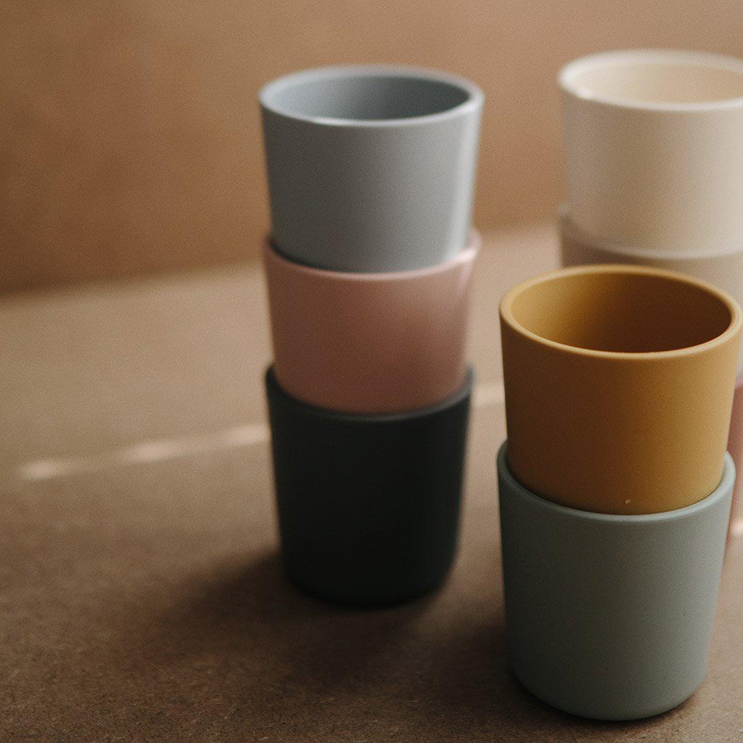 Mushie Dinnerware Cups - Ivory - 2 Pack - Image 3