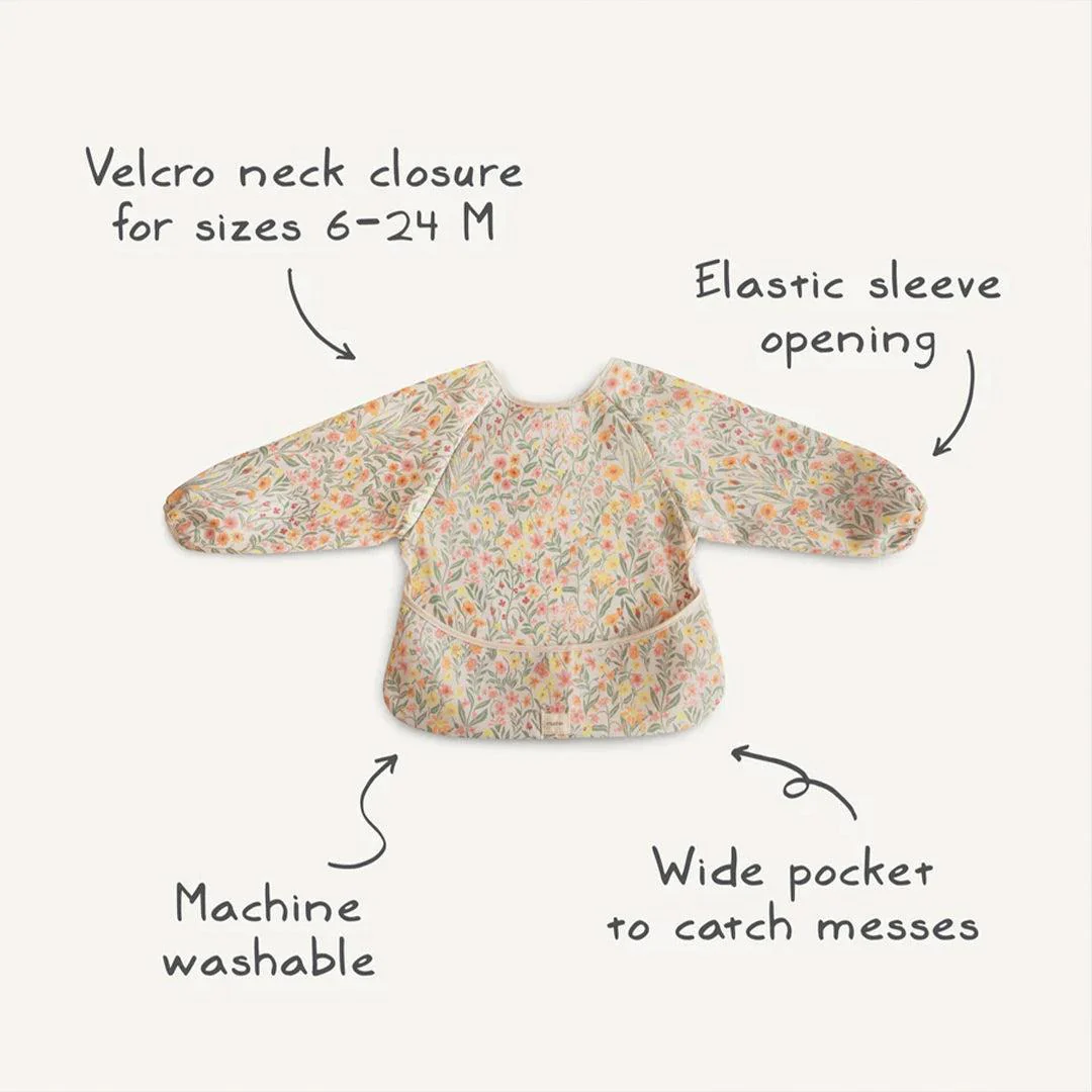 Mushie Long Sleeve Bib - Space - Image 3