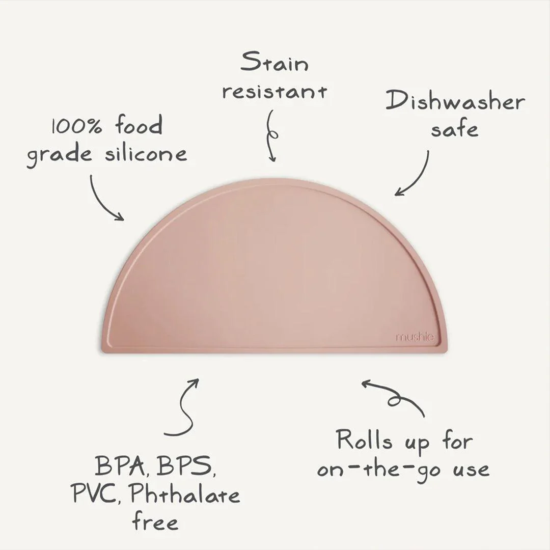 Mushie SIlicone Mat - Bows - Image 5