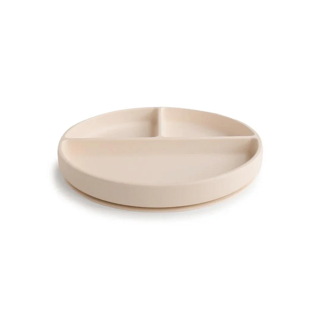 Mushie Silicone Plate - Shifting Sand - Image 7