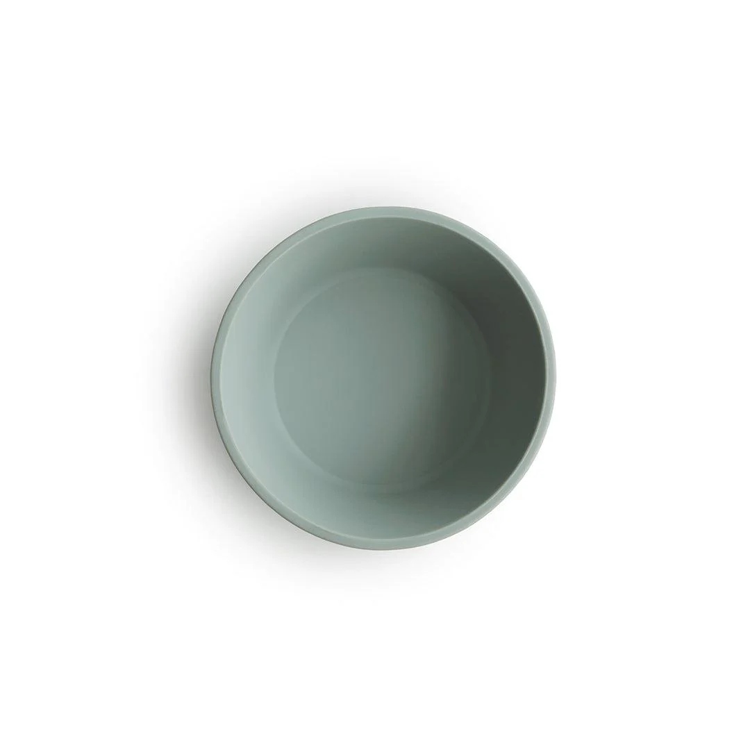 Mushie Silicone Suction Bowl - Cambridge Blue