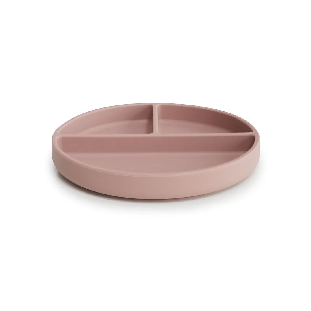 Mushie Silicone Suction Plate - Blush - Image 5