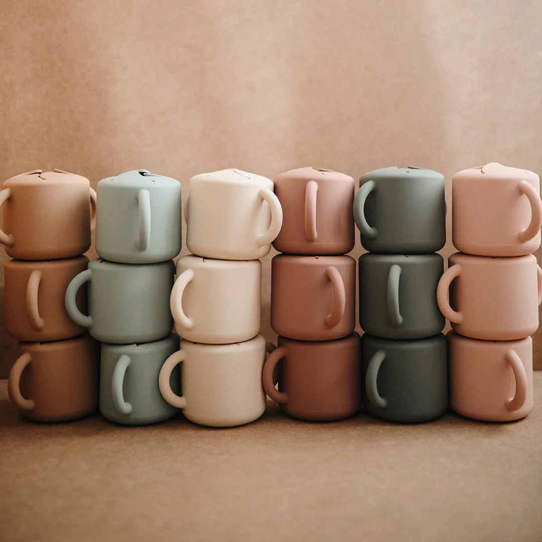 Mushie Snack Cup - Blush - Image 3