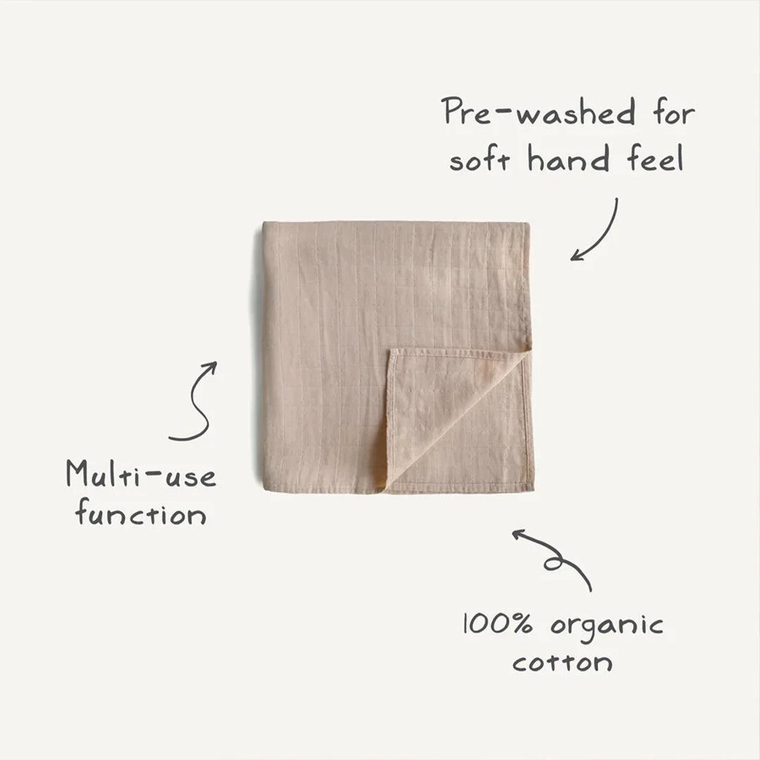 Mushie Swaddle - Bows - Image 6
