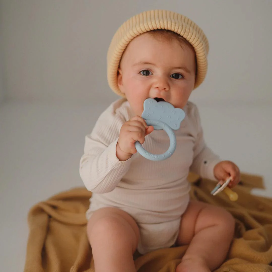 Mushie Teether - Elephant - Cloud - Image 2