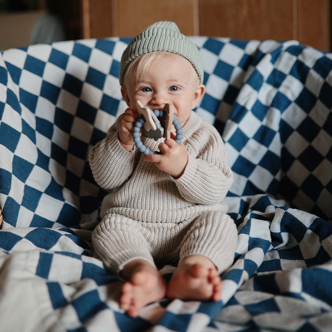 Mushie Teething Ring - Space - Image 2
