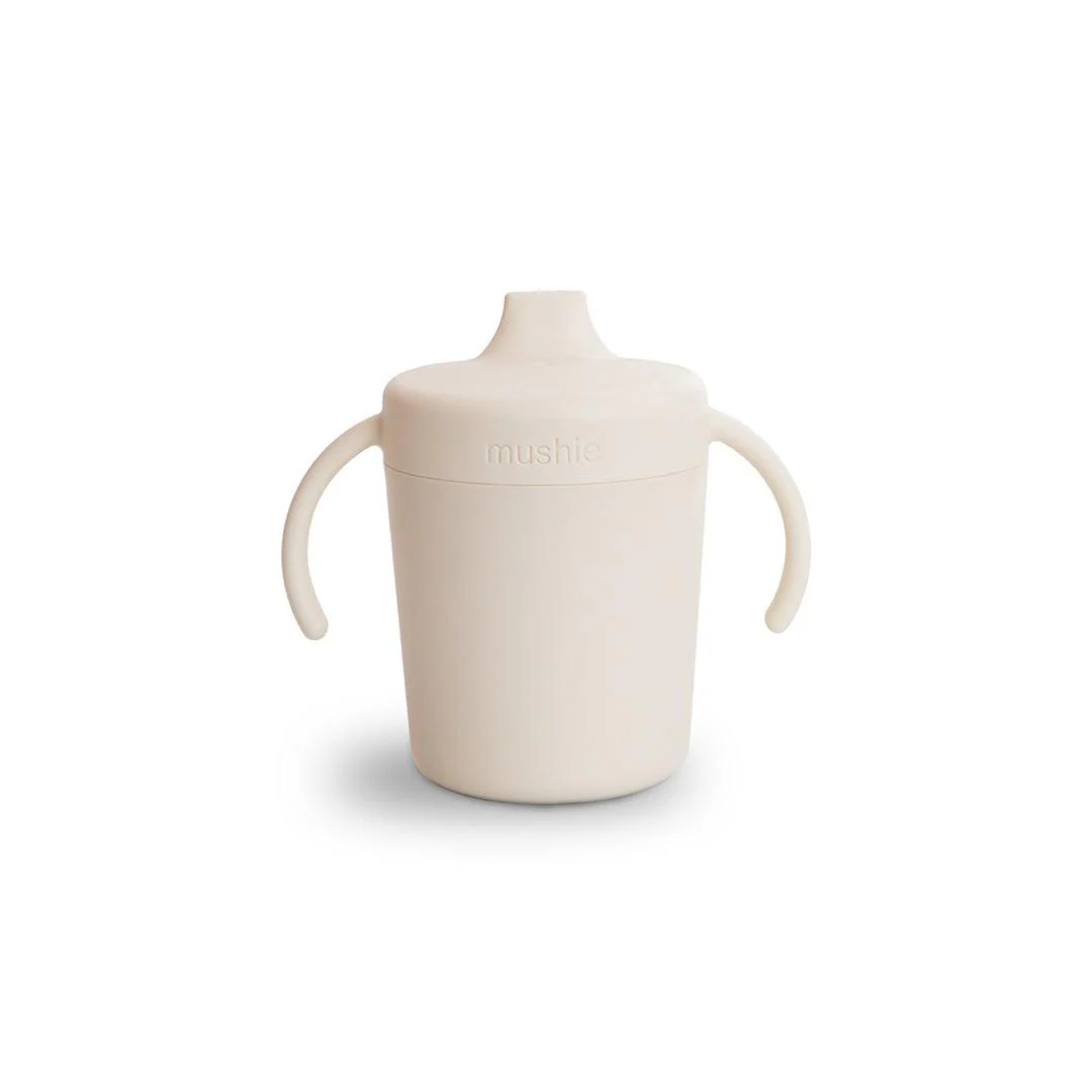 Mushie Trainer Sippy Cup  - Ivory