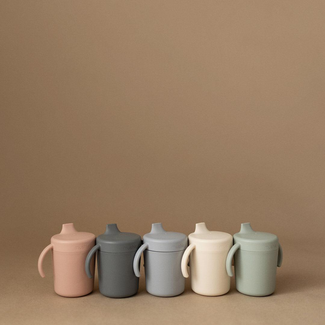 Mushie Trainer Sippy Cup  - Ivory - Image 4