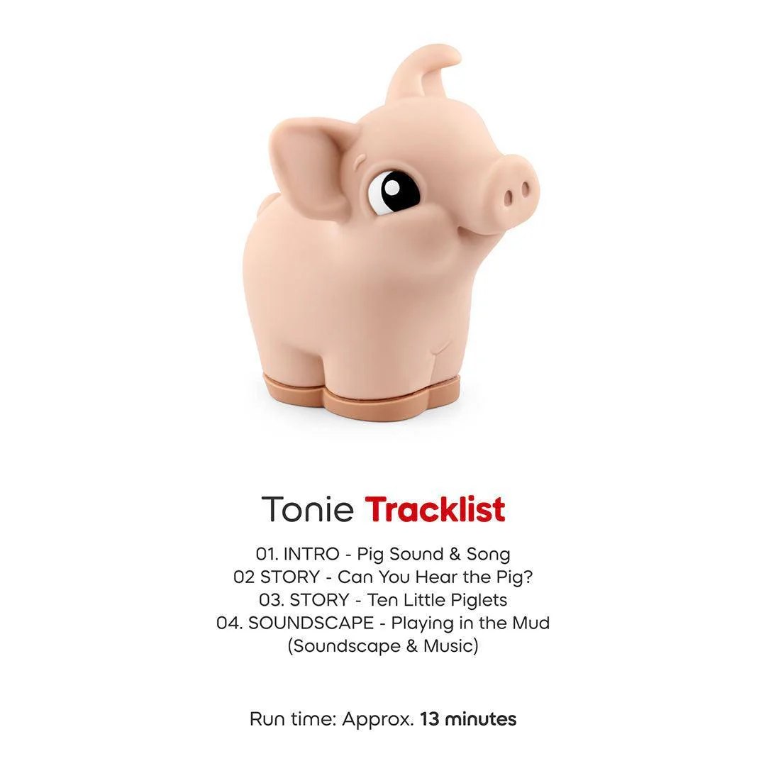 My First Tonies Farm Set - Cow, Pig, Horse - Image 7
