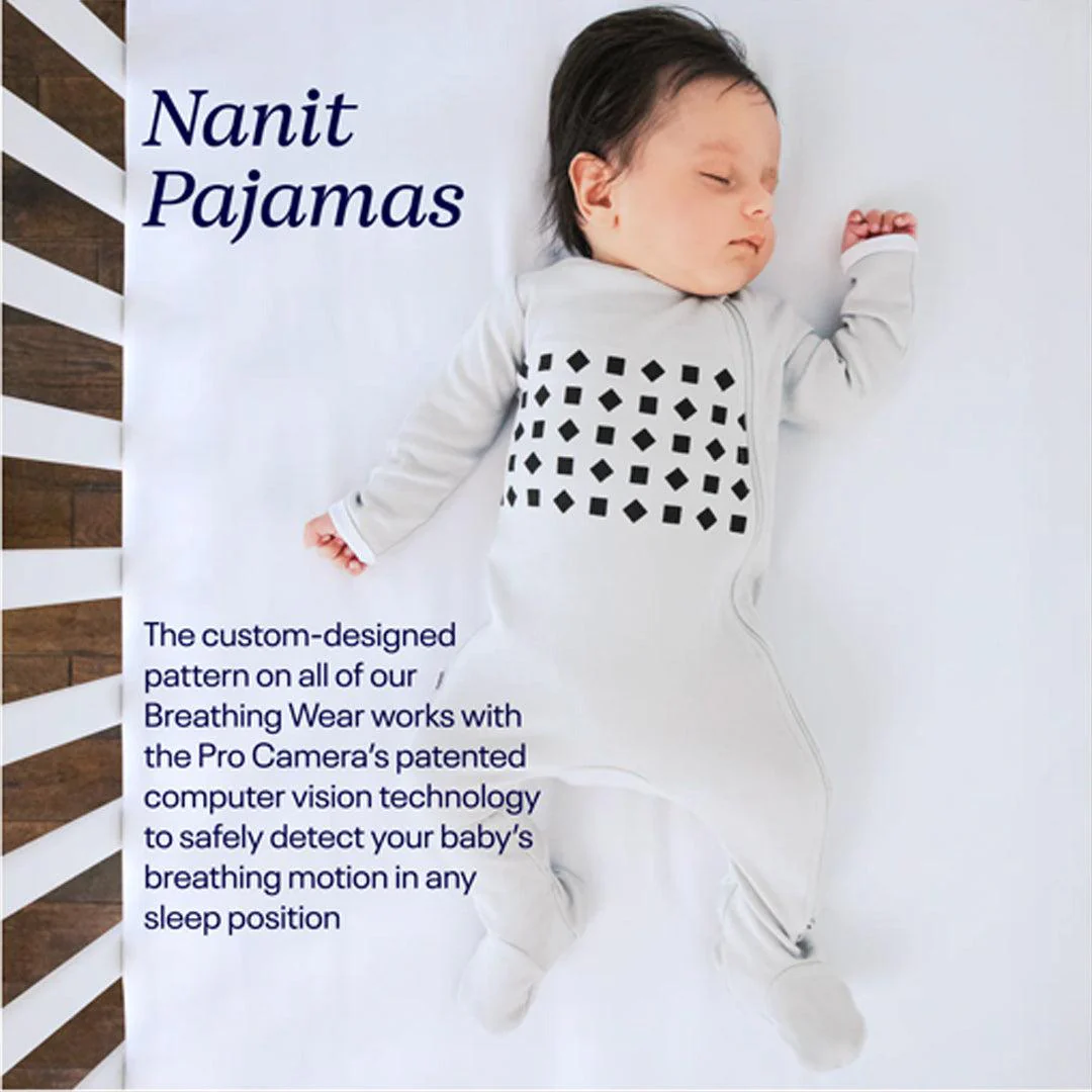 Nanit Breathing Wear Pyjamas - Grey - Image 5