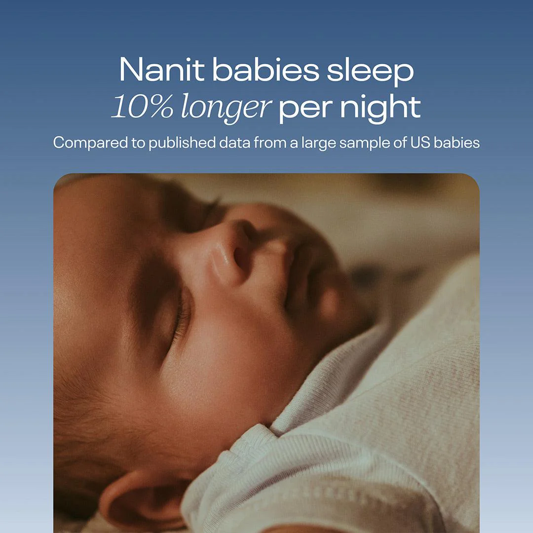 Nanit Pro Baby Monitor + Floor Stand Gen2 - White - Image 2