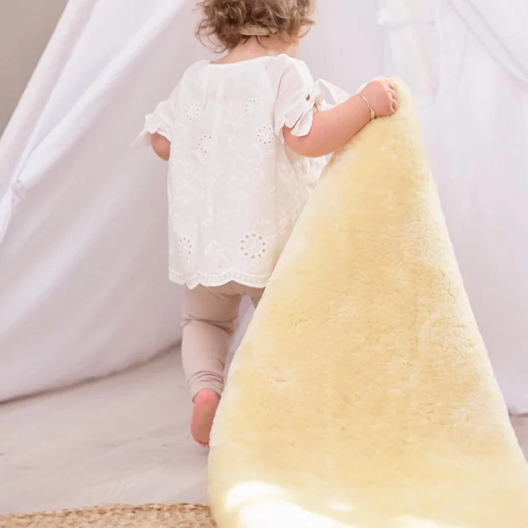 Naturally Sheepskins Baby Sheepskin Rug - Image 6