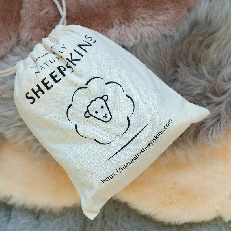 Naturally Sheepskins Original Sheepskin Pram Liner - Grey - Image 5
