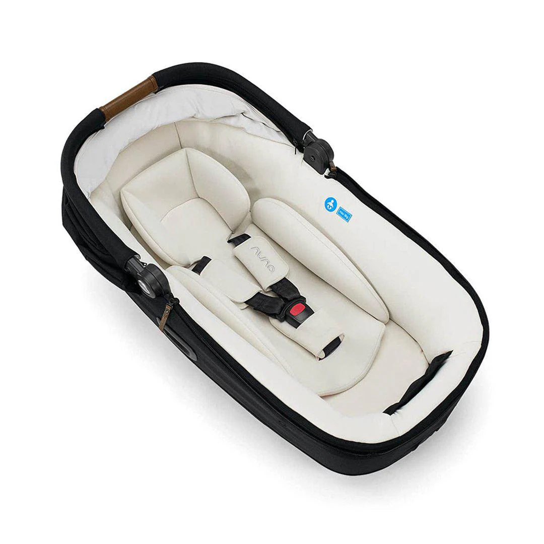 Nuna CARI NEXT Carrycot Car Seat - Caviar - Image 8