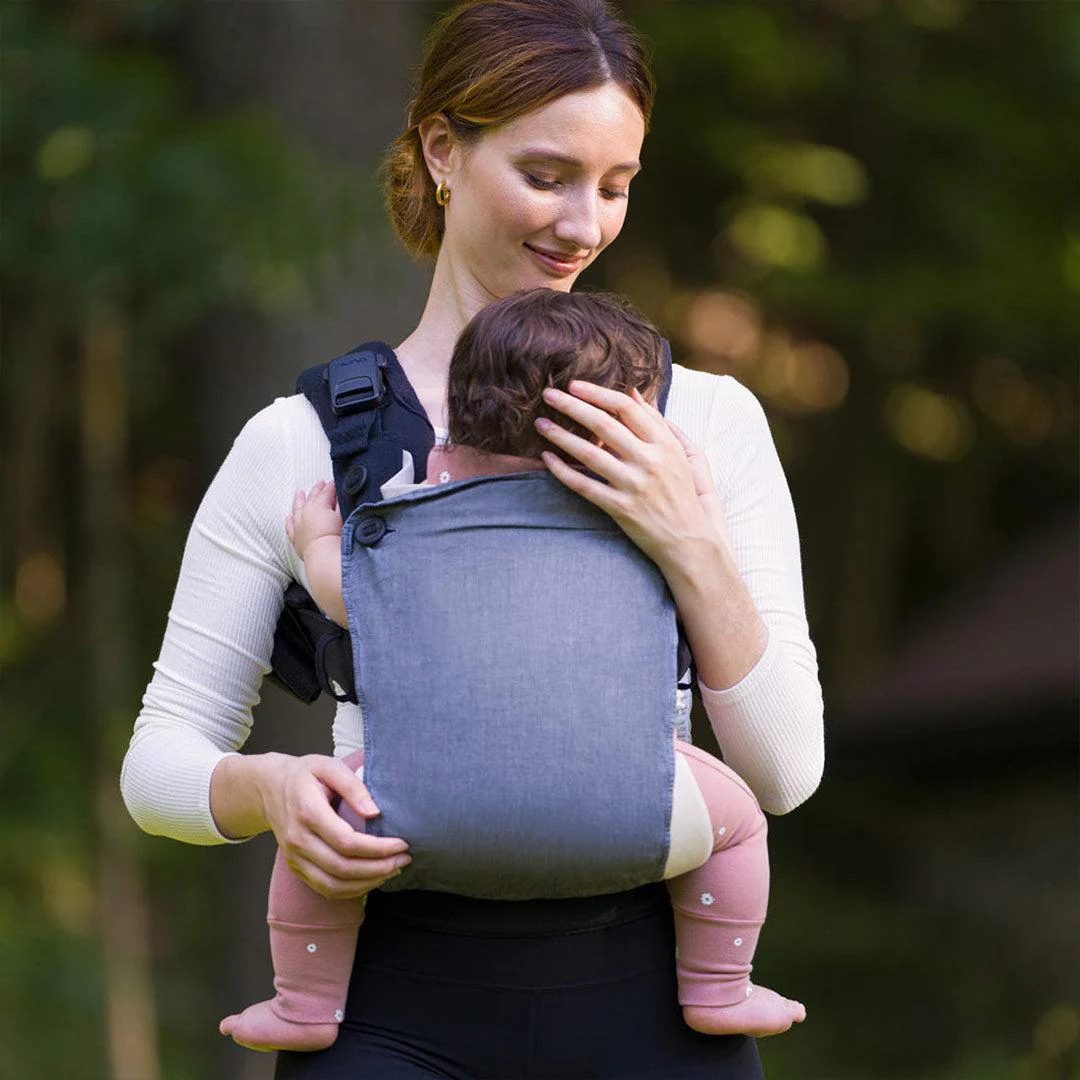 Nuna CUDL CLIK Baby Carrier - Caviar - Image 3