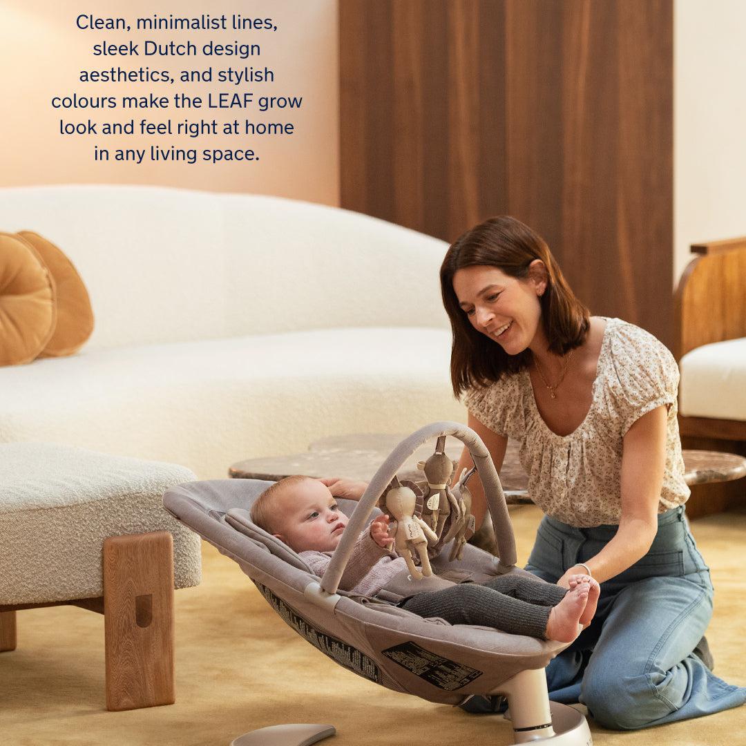 Nuna LEAF GROW Rocker - Cloud - Image 2