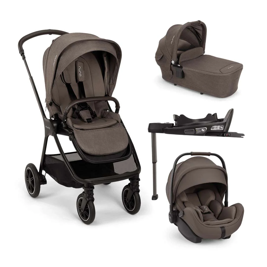 Nuna TRIV NEXT with ARRA FLEX & BASE CURV Travel System Bundle