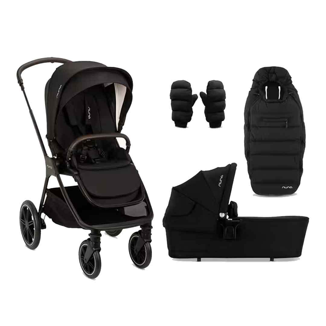 Nuna TRIV LX All Season Pushchair Set - Caviar