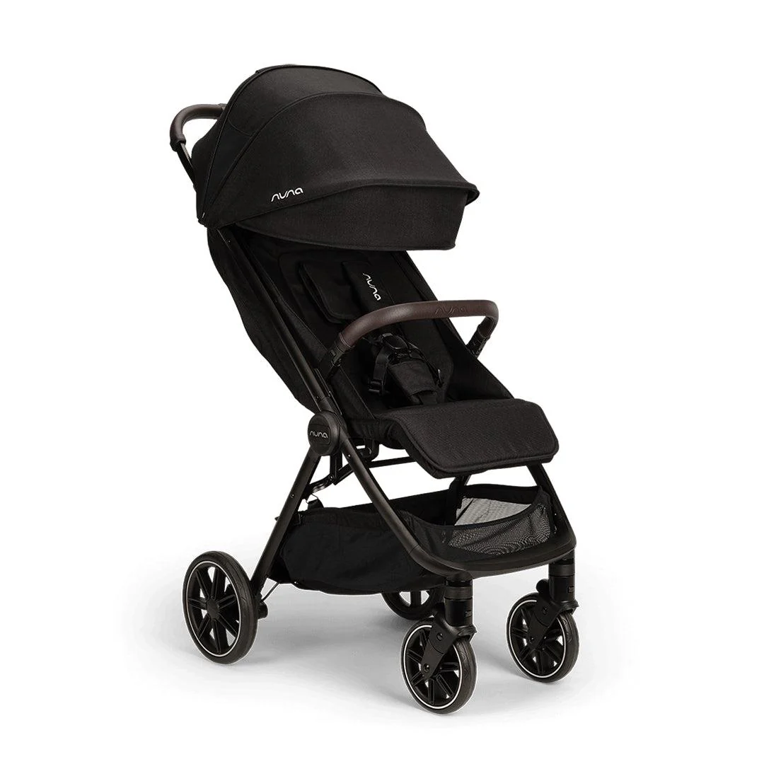 Nuna TRVL LX Compact Stroller  - Caviar - Image 7