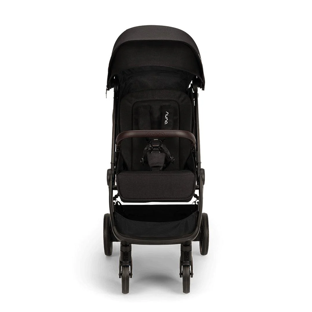 Nuna TRVL LX Compact Stroller  - Caviar - Image 8