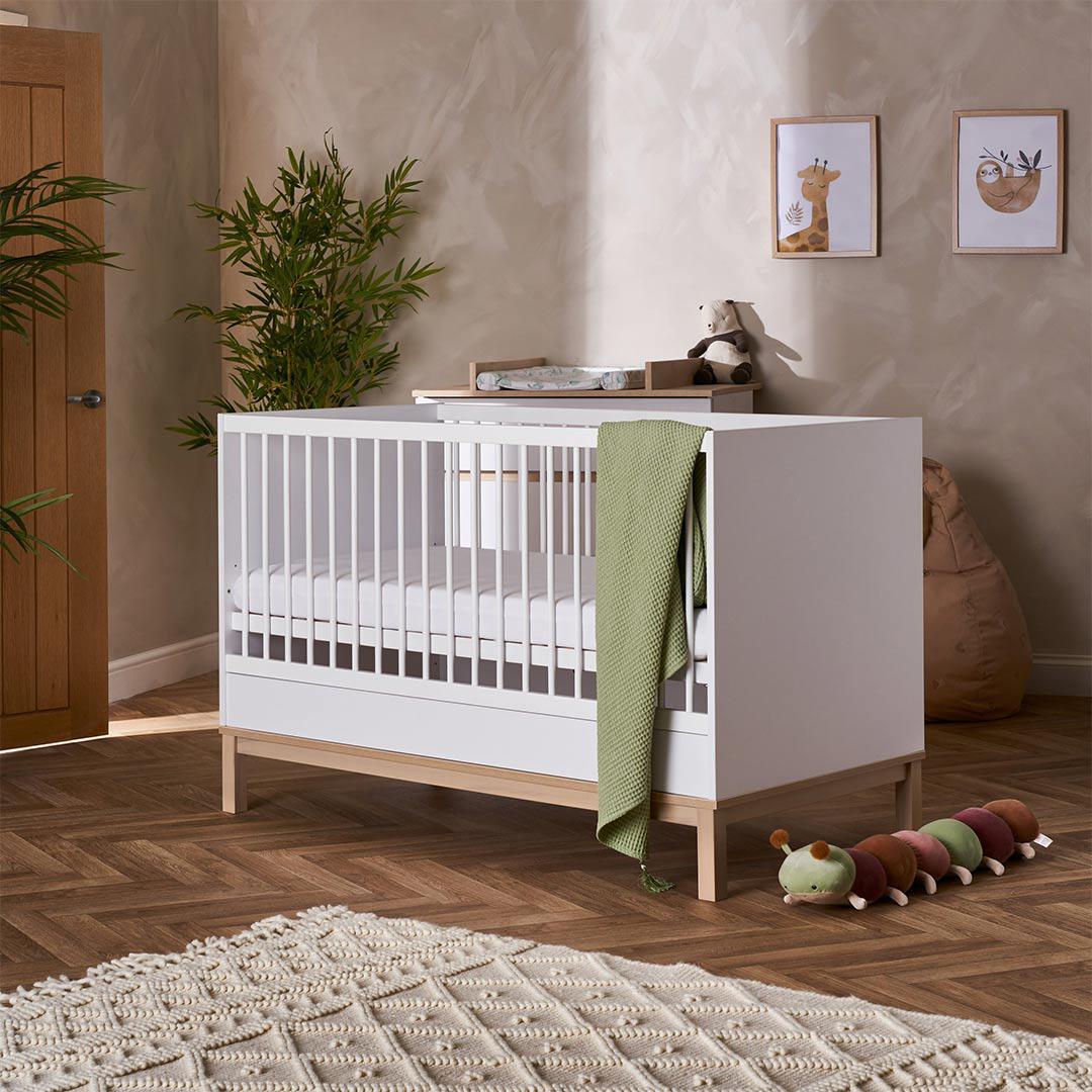 Obaby Astrid Cot Bed - White - Image 2