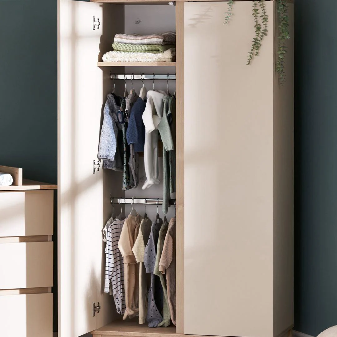 Obaby Astrid Double Wardrobe - Satin - Image 3